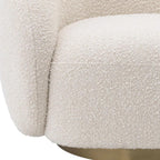 IVORY ORBIT ACCENT CHAIR
