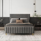 LINEA LUXE CHANNEL UPHOLSTERED BED