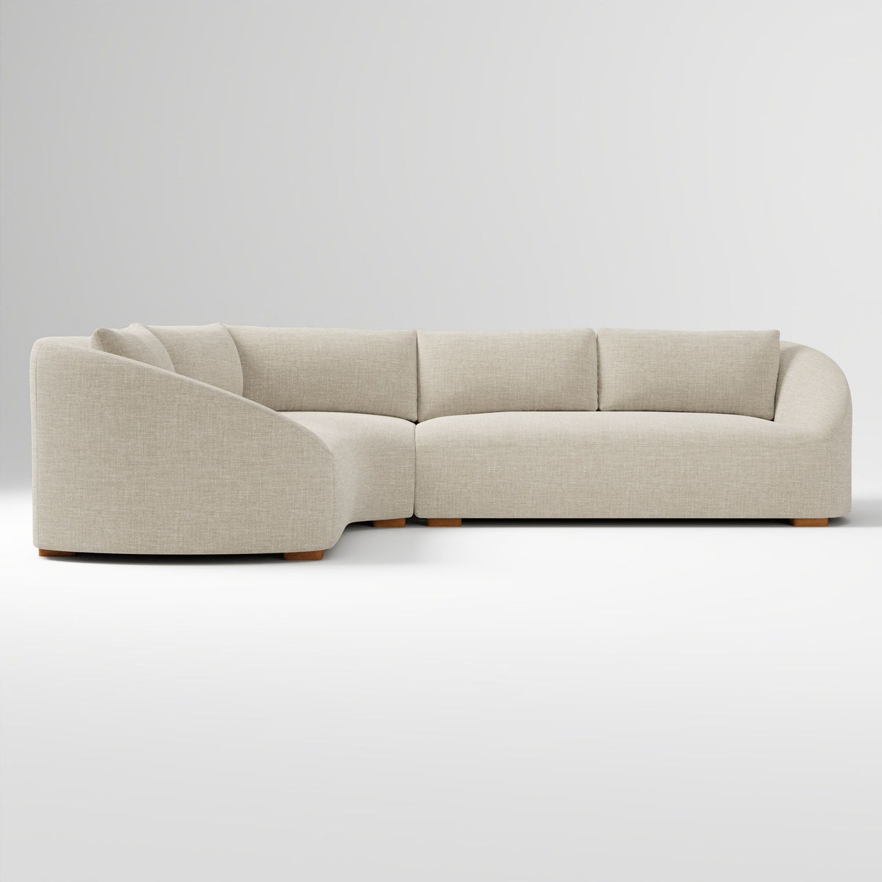 LUNA CURVE L-SHAPE 6 SEATER SOFA