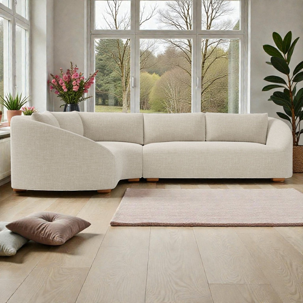 LUNA CURVE L-SHAPE 6 SEATER SOFA