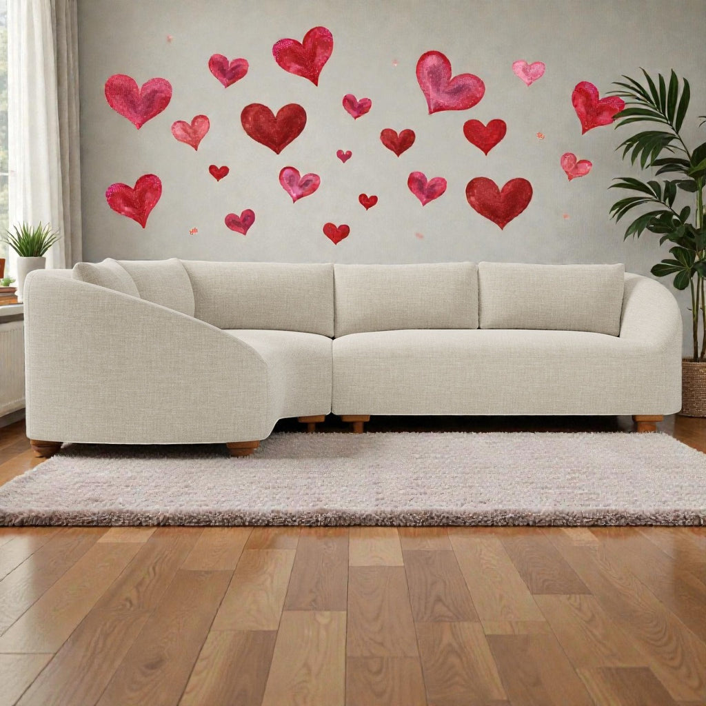 LUNA CURVE L-SHAPE 6 SEATER SOFA
