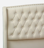 LUXE CHESTERFIELD UPHOLSTERED BED