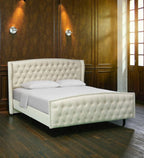 LUXE CHESTERFIELD UPHOLSTERED BED
