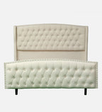 LUXE CHESTERFIELD UPHOLSTERED BED