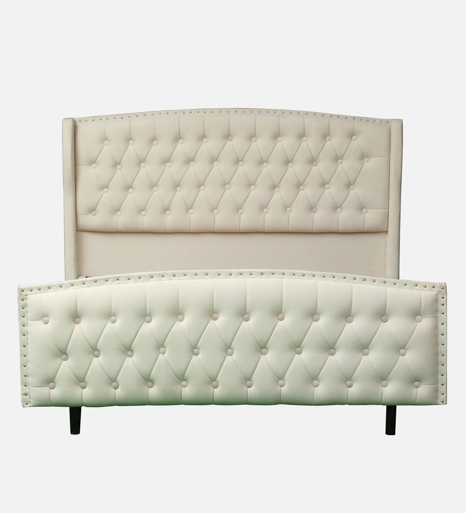 LUXE CHESTERFIELD UPHOLSTERED BED