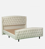 LUXE CHESTERFIELD UPHOLSTERED BED