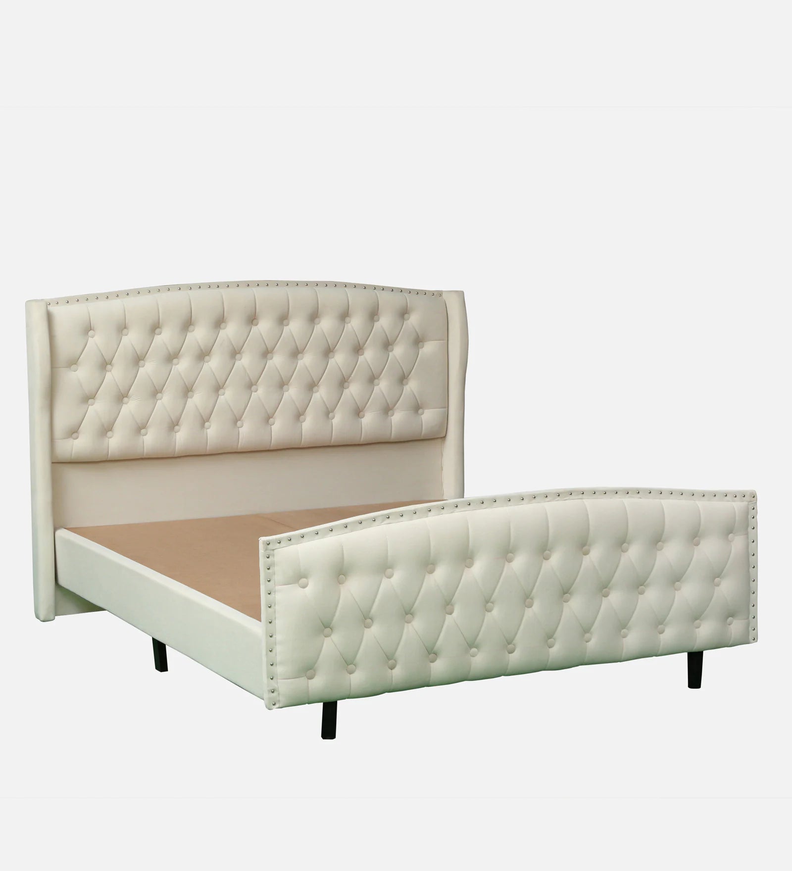 LUXE CHESTERFIELD UPHOLSTERED BED