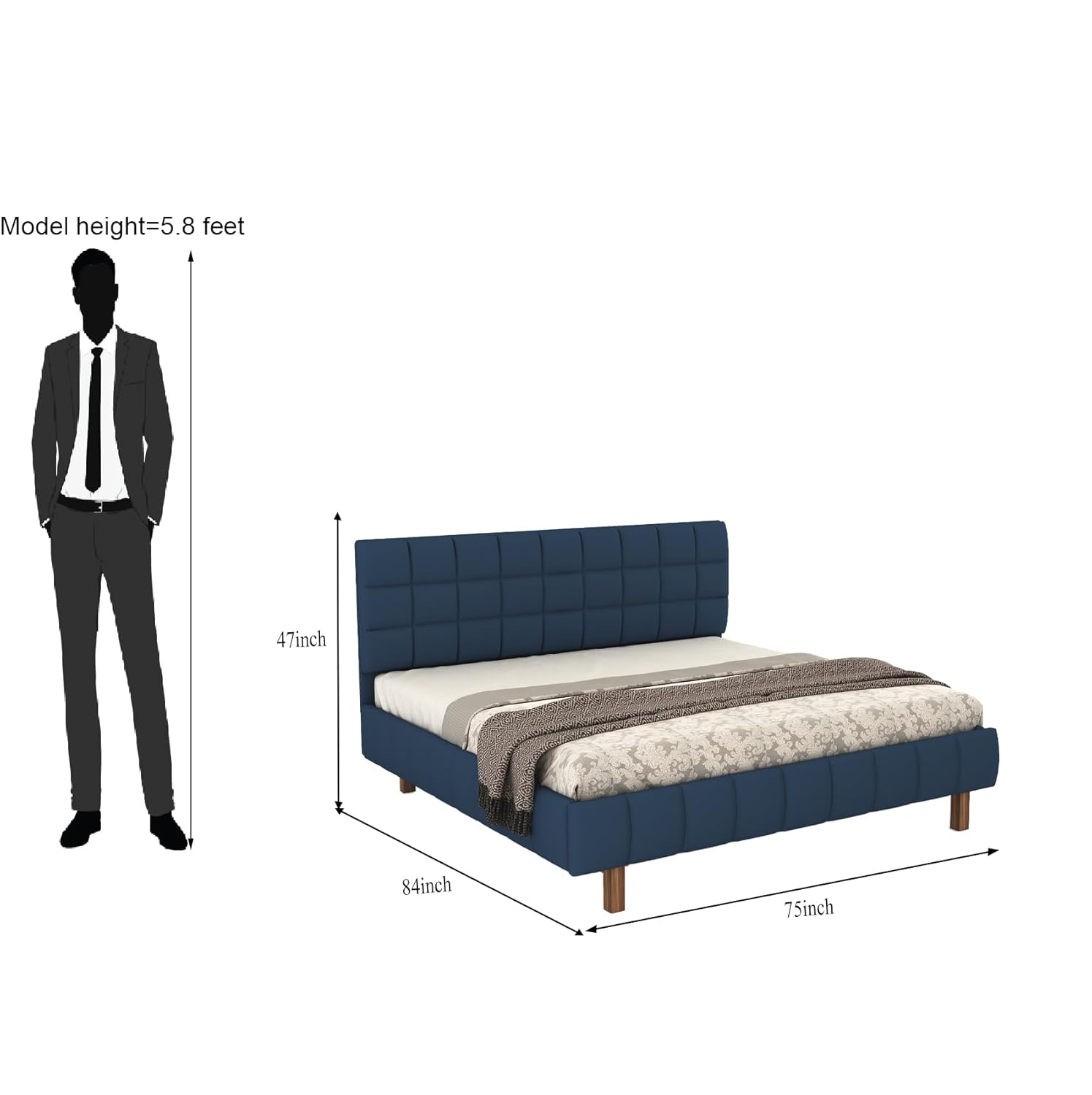 METRO PANEL DESIGNER BED