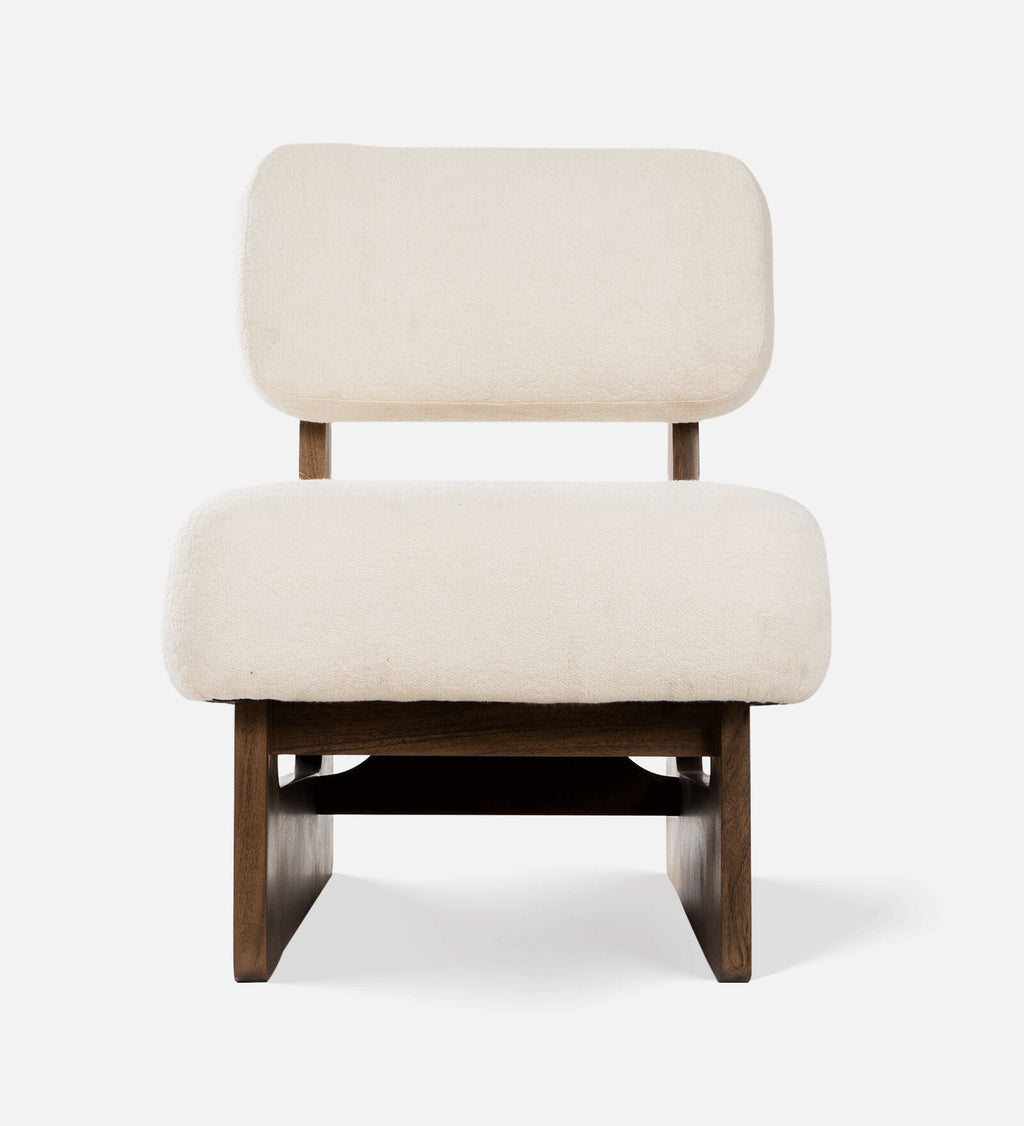 MINIMALIST WOODEN LOUNGE CHAIR