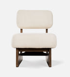 MINIMALIST WOODEN LOUNGE CHAIR