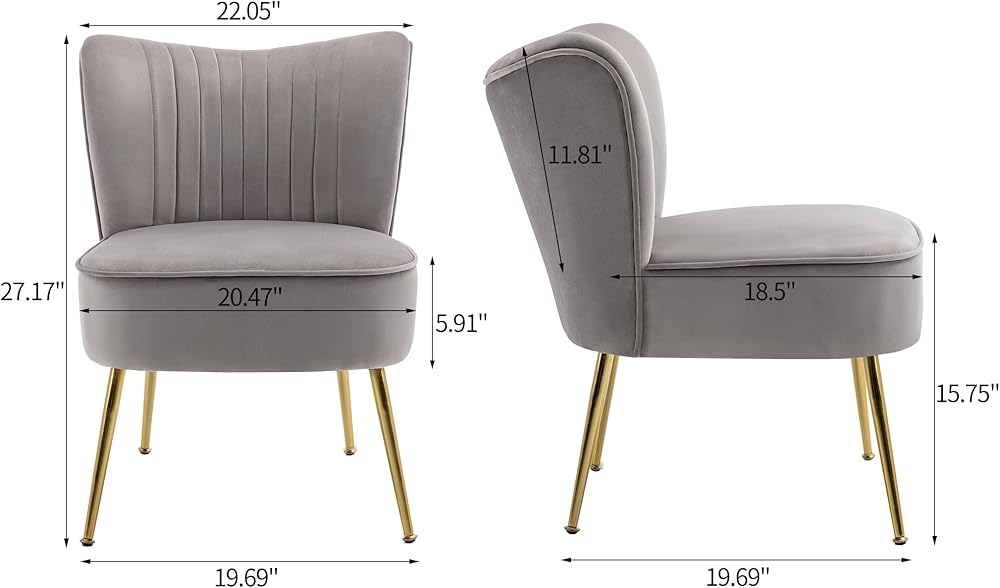 MINTE MODERN UPHOISTERED ACCENT CHAIR