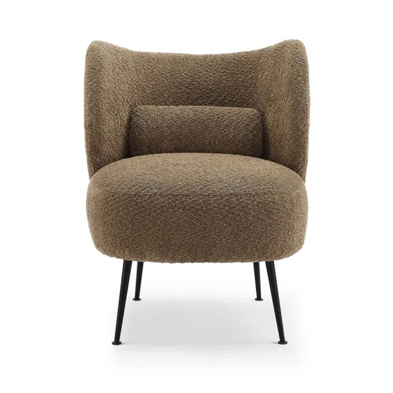 MOCHA CURVE DESIGNER LOUNGE CHAIR