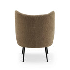 MOCHA CURVE DESIGNER LOUNGE CHAIR