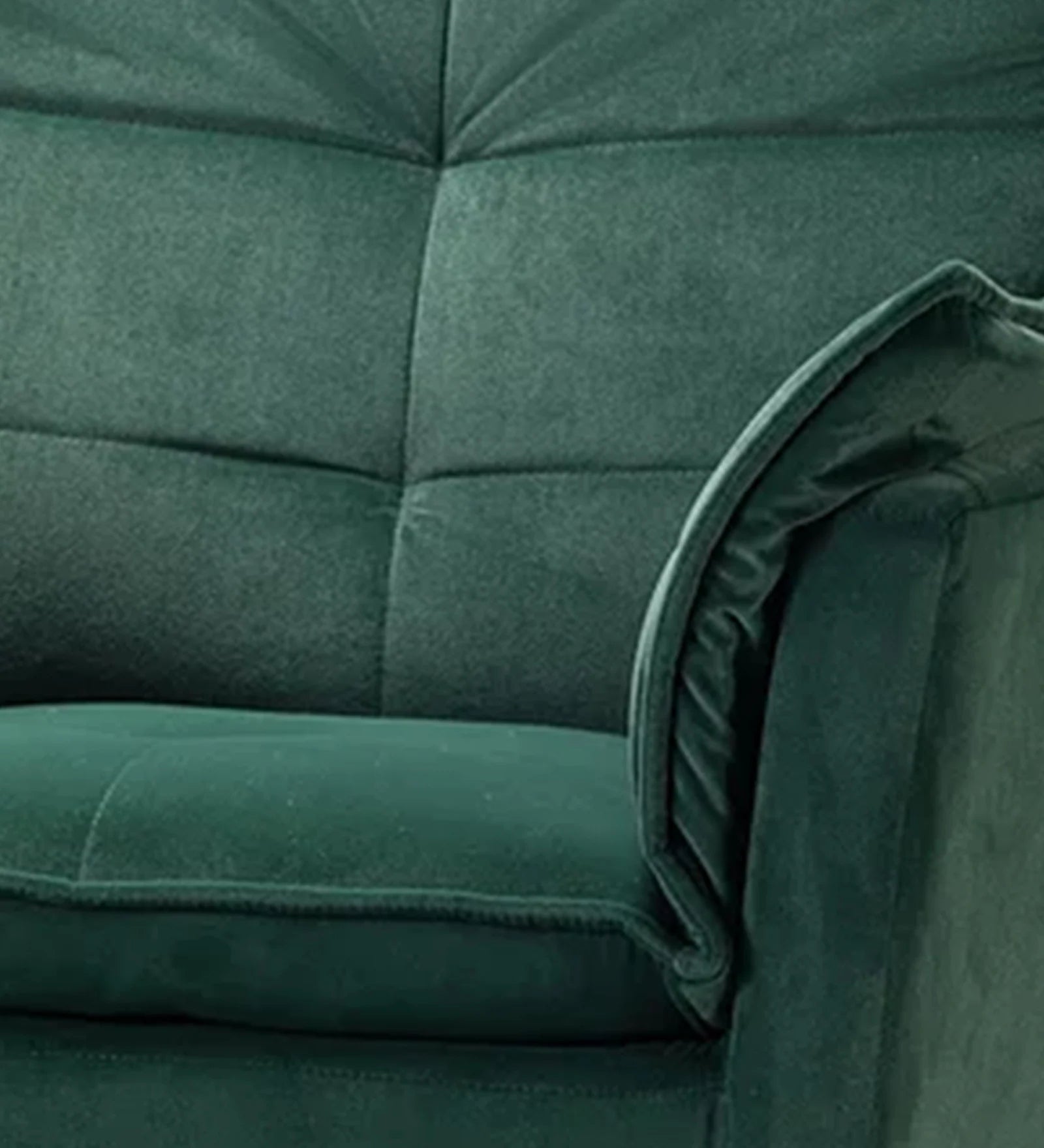 MODERN PLUSH VELVET ACCENT CHAIR