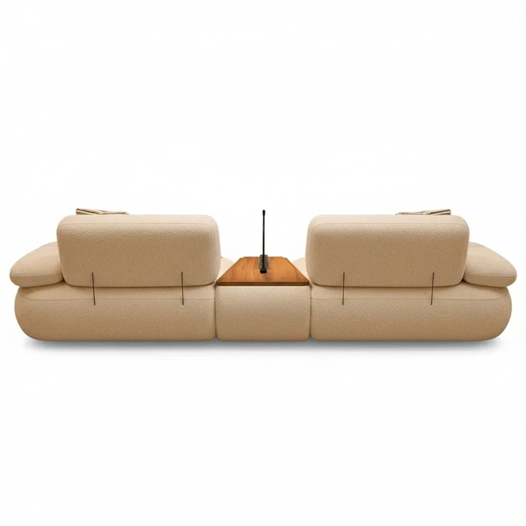 MODO DUO MODULAR UPHOLSTERED SOFA WITH CENTER TABLE
