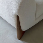 NIMBUS IVORY BOUCLE SOFA 3 SEATER