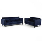 NOIR HAVEN LUXURY 3-SEATER SOFA=- WOODEN MANGO