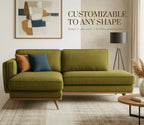 OLIVE HAVEN MODERN SECTIONAL SOFA