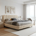 OSLO CURVE LUXURY UPHOLSTERED BED