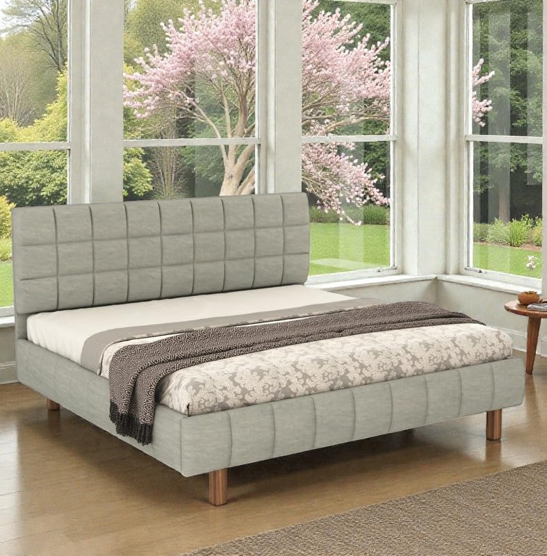 OSLO GRID TUFTED UPHOLSTERED