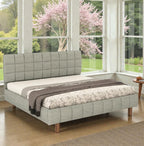 OSLO GRID TUFTED UPHOLSTERED