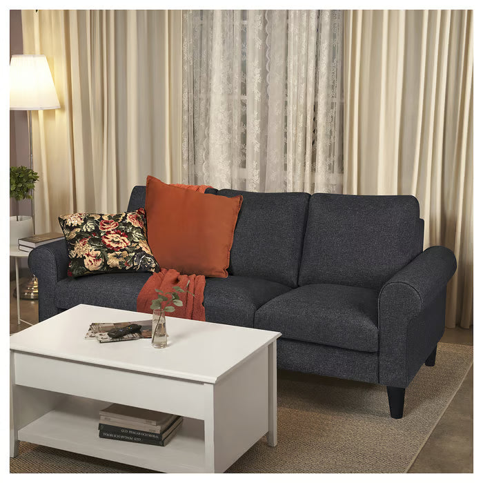 OSLO URBAN GREY FABRIC THREE SEATHER SOFA