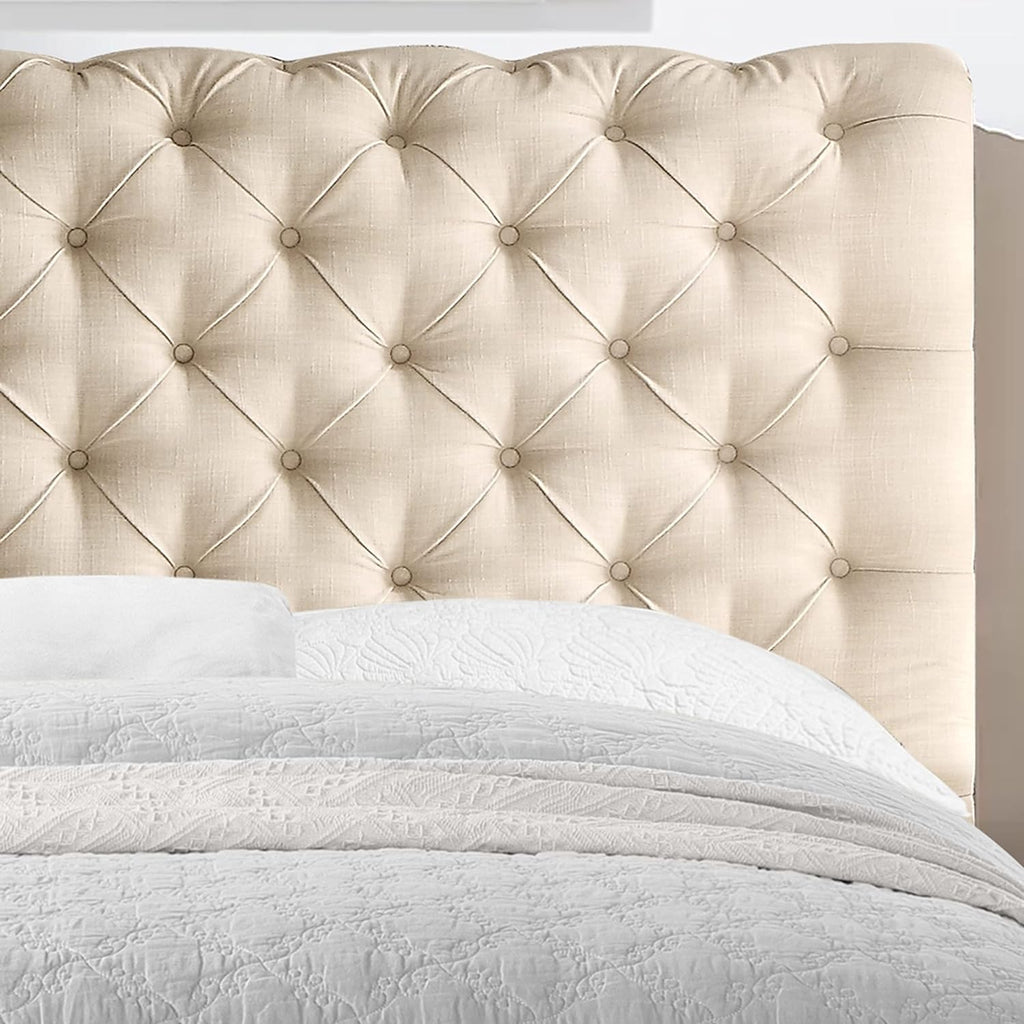REGAL TUFT LUXUARY UPHOLSTERED BED