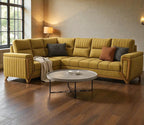 REGAL MUSTARD COMFORT L-SHAPE SOFA