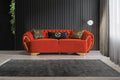 REGALIA TUFTED VELVET SOFA 3 SEATER