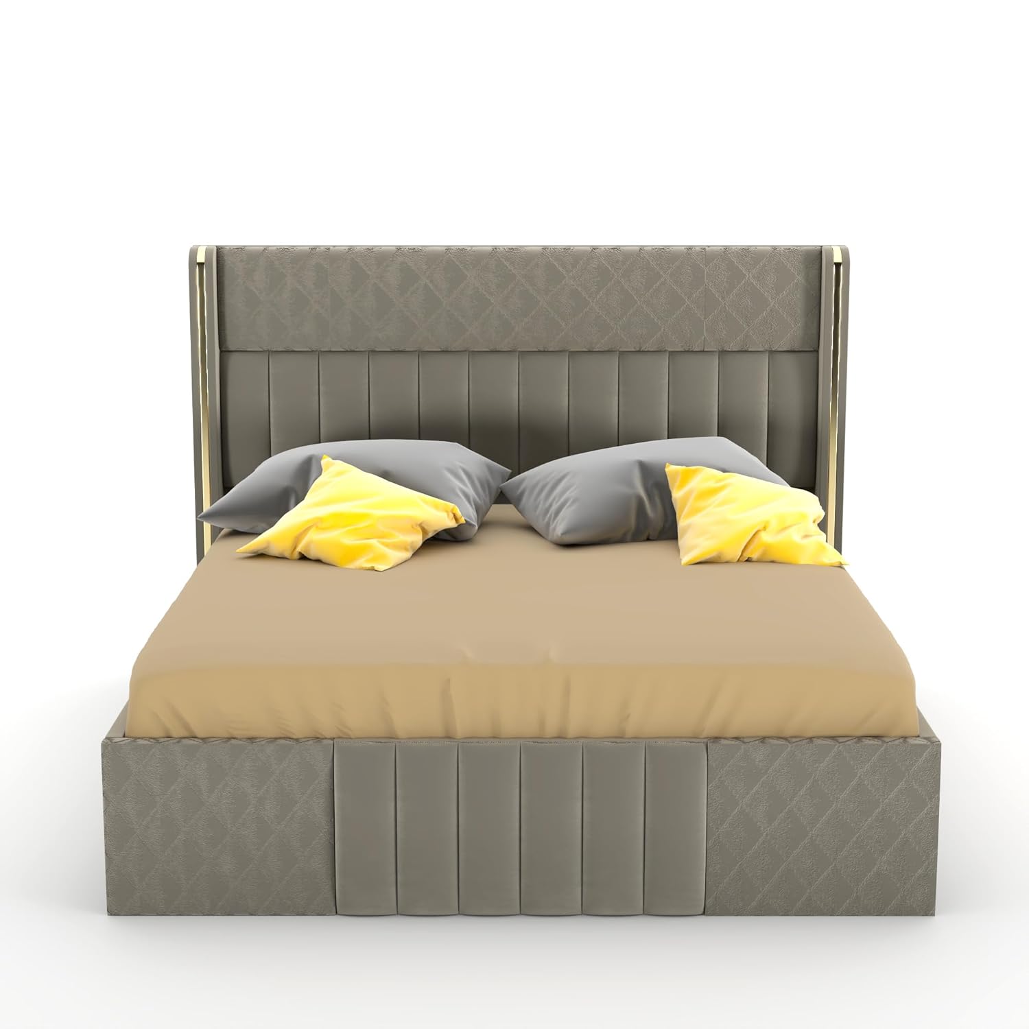 REGENT PANEL LUXE UPHOLSTERED BED