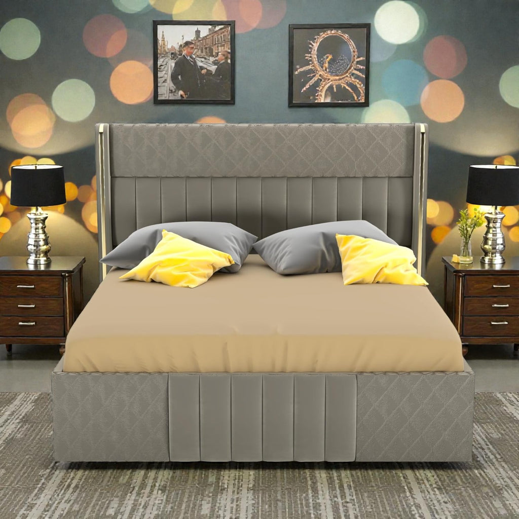 REGENT PANEL LUXE UPHOLSTERED BED