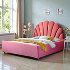 ROSELLE SHELL LUXURY UPHOLSTERED BED