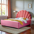 ROSELLE SHELL LUXURY UPHOLSTERED BED