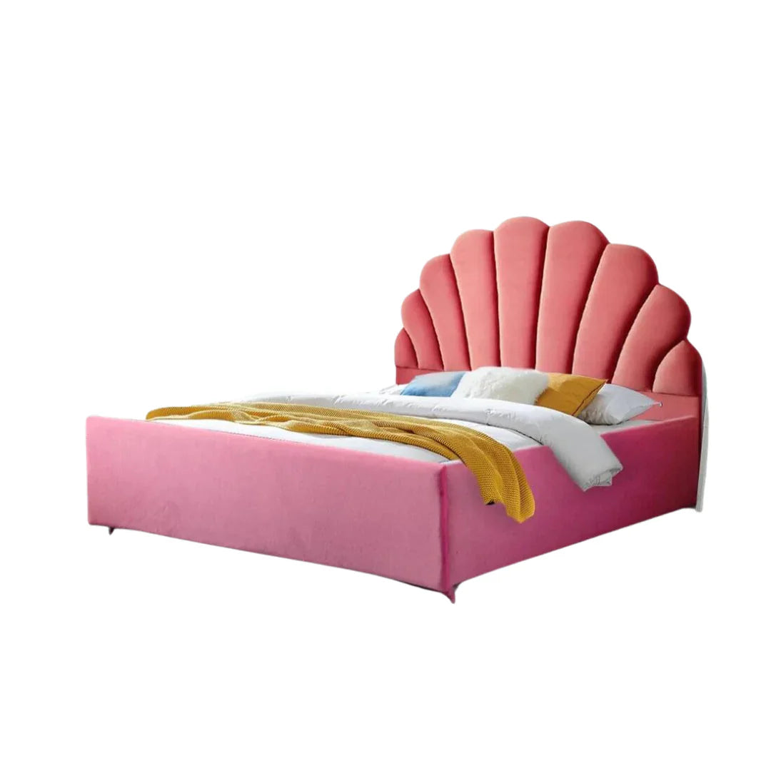 ROSELLE SHELL LUXURY UPHOLSTERED BED