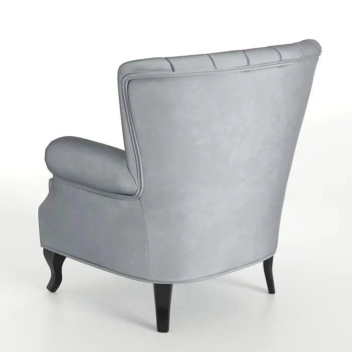 ROYAL COMFORT VELVET WING CHAIR