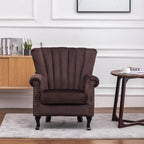 ROYAL COMFORT VELVET WING CHAIR
