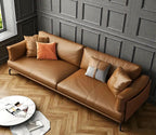 SADDLE LUXE LEATHER L-SHAPE SOFA