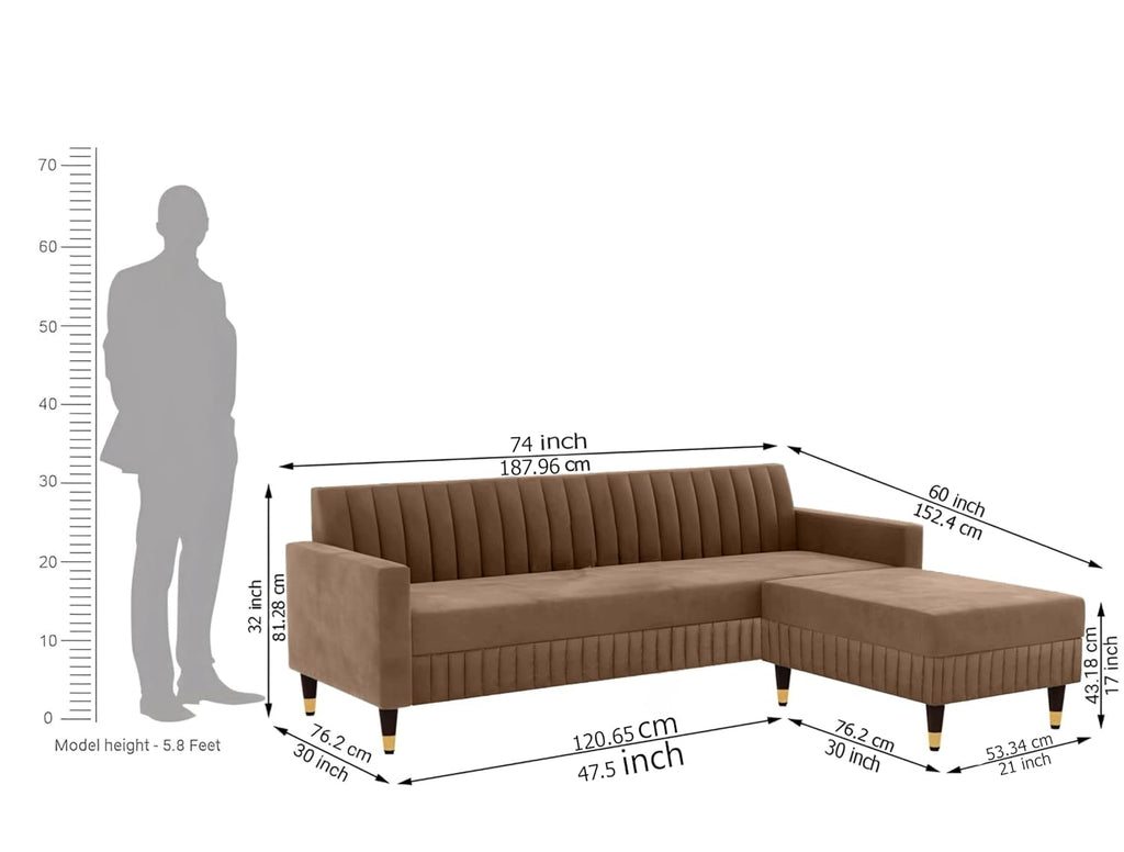 SANDORA BEINGE UPHOLSTERED SOFA SET