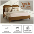 SERENE CURVE UPHOLSTERED BED SERENE