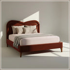 SERENE CURVE UPHOLSTERED BED SERENE