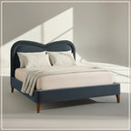 SERENE CURVE UPHOLSTERED BED SERENE