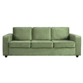 VERDE AXIS LUXURY 3-SEATER SOFA - WOODEN MANGO