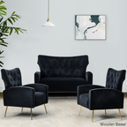 REGALIA GREEN SOFA SET 4 SEATHER