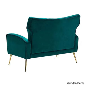 REGALIA GREEN SOFA SET 4 SEATHER