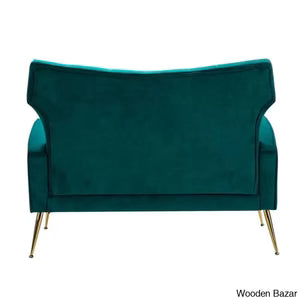 REGALIA GREEN SOFA SET 4 SEATHER
