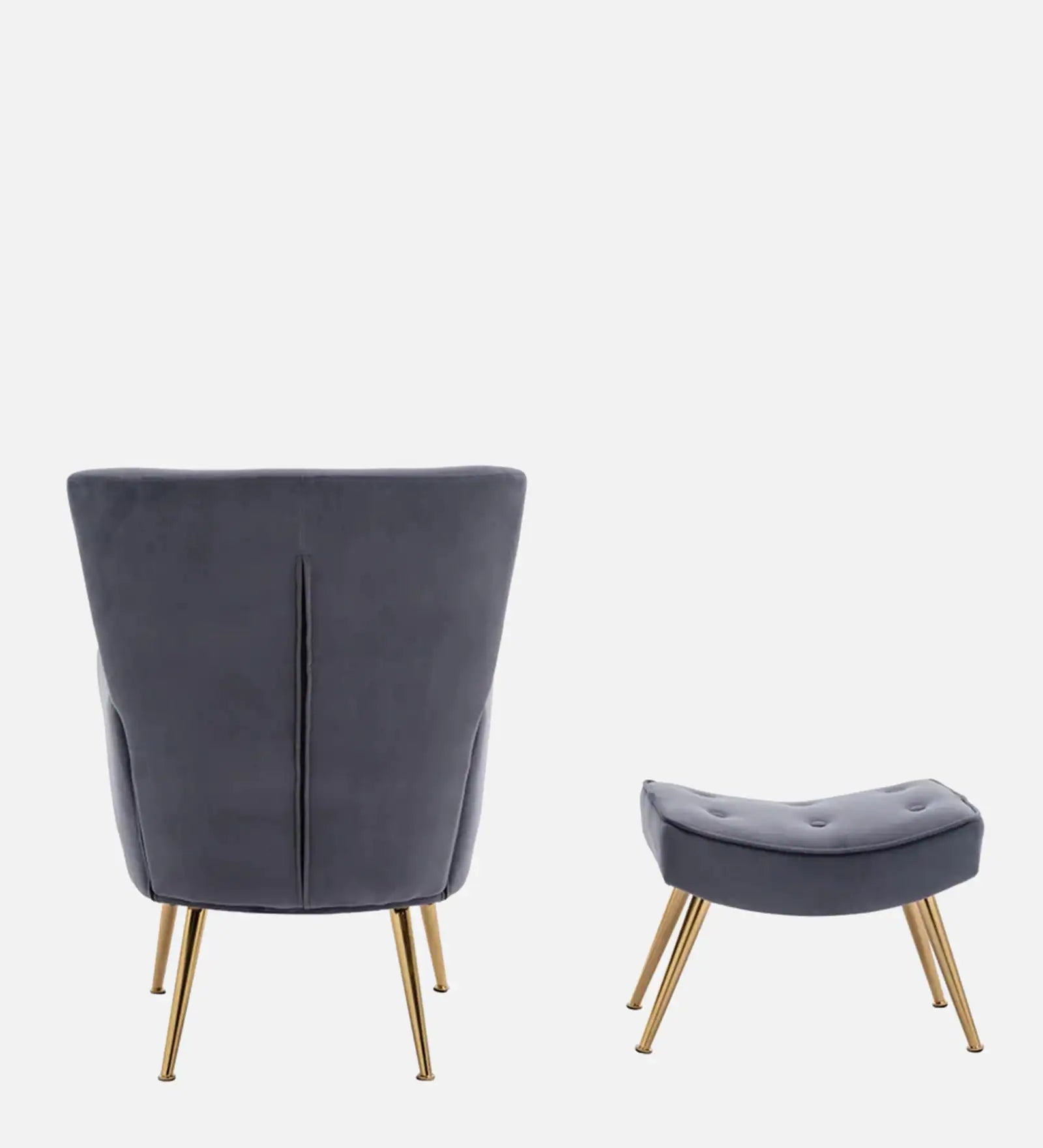 ROYALE TUFTED LOUNGE CHAIR WITH OTTOMAN