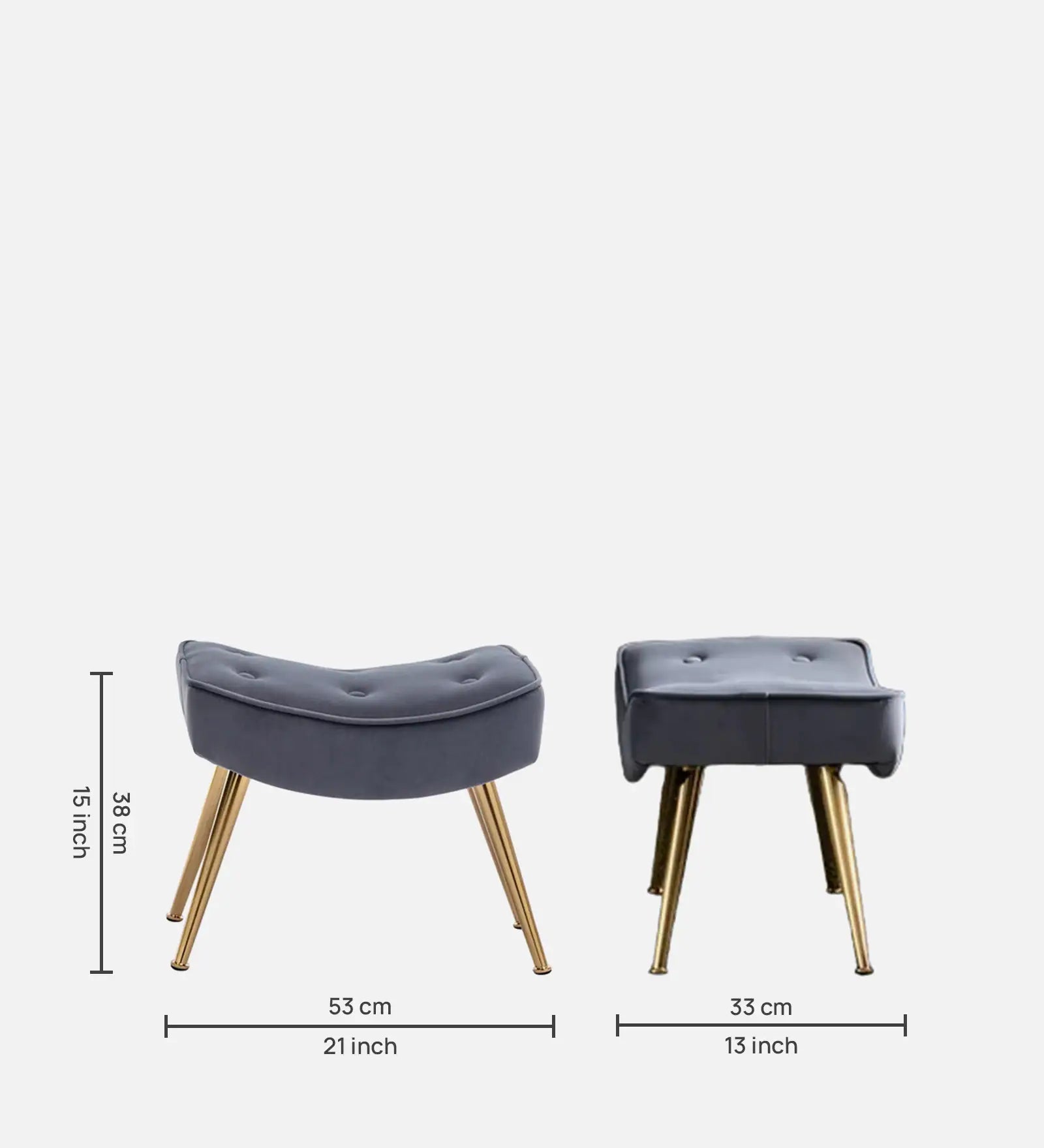 ROYALE TUFTED LOUNGE CHAIR WITH OTTOMAN